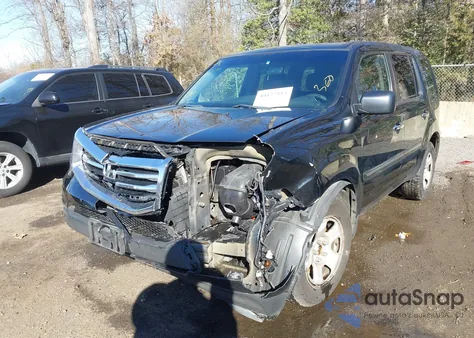 2014 Honda Pilot Lx z USA, uszkodzony, nr VIN 5FNYF4H22EB007040